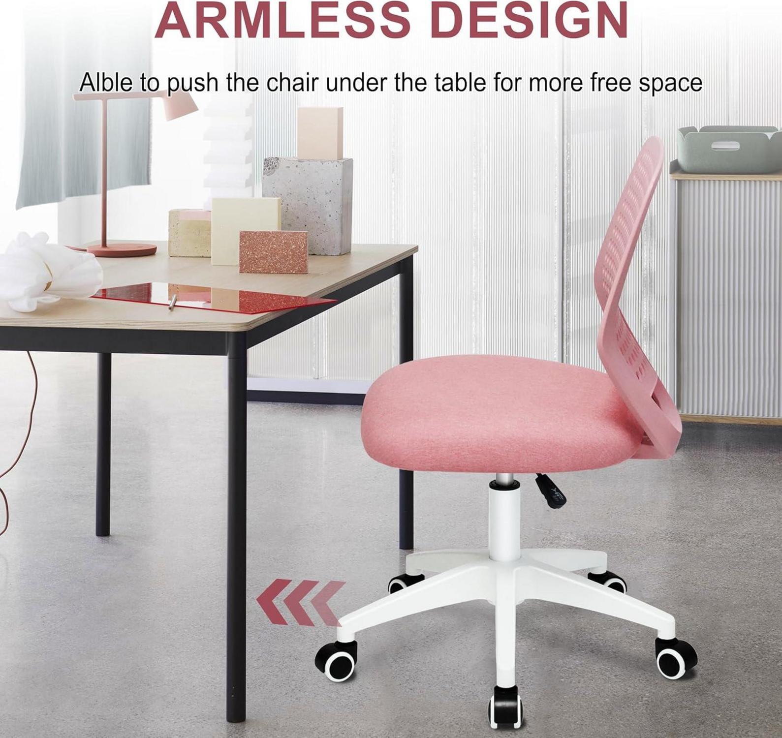 Ergonomischer Bürostuhl mit Mesh, Rollen, Lendenwirbelstütze - Zuhause, Büro