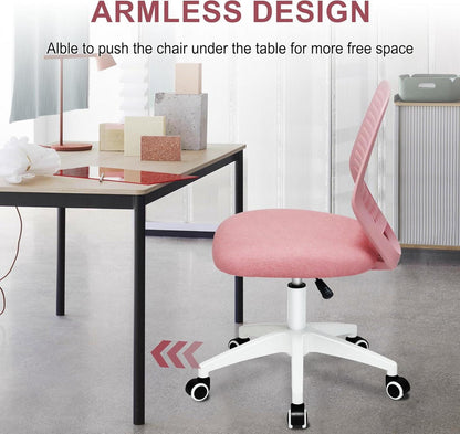 Ergonomischer Bürostuhl mit Mesh, Rollen, Lendenwirbelstütze - Zuhause, Büro
