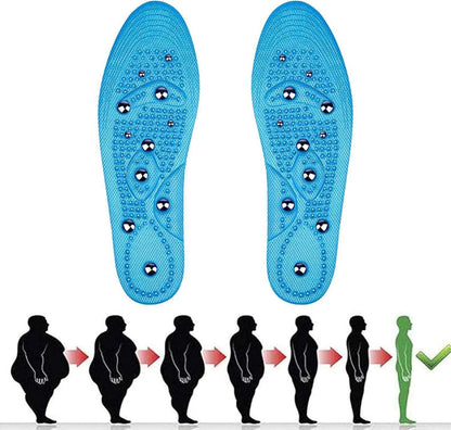 Massage Gel Einlegesohlen Akupressur Magnetische