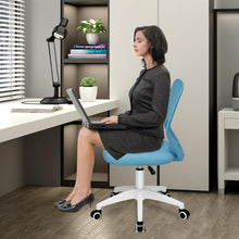Ergonomischer Schreibtischstuhl mit Mesh, Rollen und