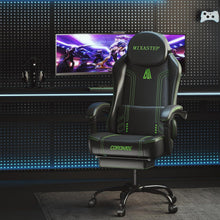 Ergonomischer Gaming Stuhl 360° Drehfunktion Grün Bürostuhl
