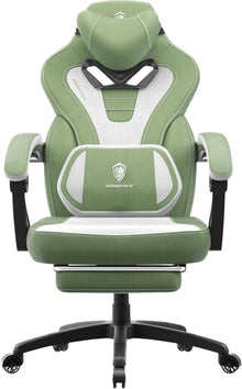 Ergonomischer Gaming Stuhl mit Massagefunktion und Fußstütze