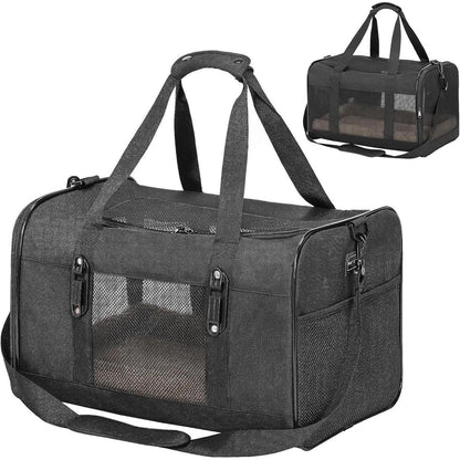 Transporttasche Katze & Hund – Schwarz, 48,5 x 31 x 31,5 cm