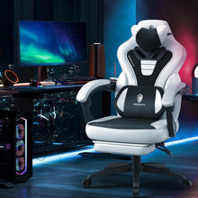 Dowinx Gamingstuhl mit Fußstütze, Massage und ergonomischem