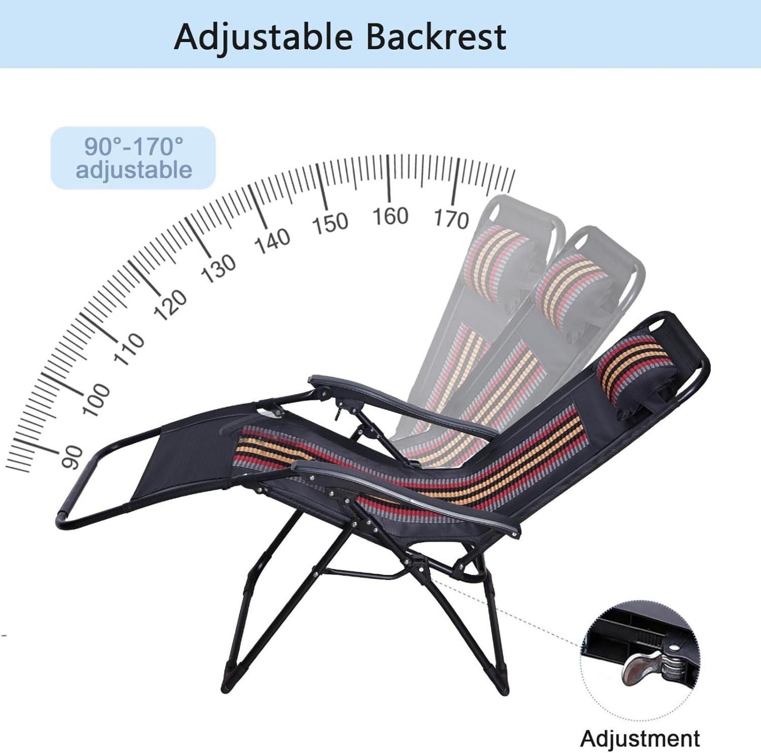 Garten Liegestuhl Klappbar Extra Breit 72cm Sonnenliege Kissen Getränkehalter