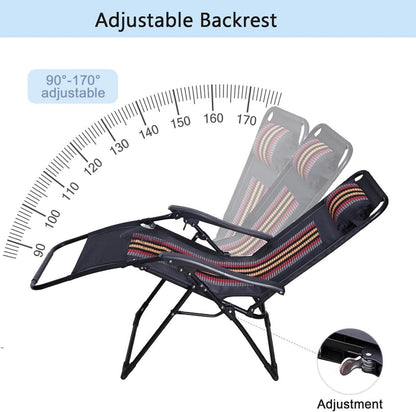 Garten Liegestuhl Klappbar Extra Breit 72cm Sonnenliege Kissen Getränkehalter