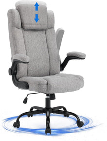 Ergonomischer Bürostuhl 150KG Belastbarkeit Schaukeln Hoher Rücken