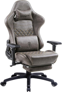 Ergonomischer Gaming Stuhl mit Massage und Fußstütze