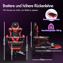 Gamer-Stuhl mit Massagepunkten und