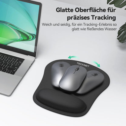 Ergonomisches Mauspad & Tastatur-Handgelenkauflage Set, faltbar, wasserdicht