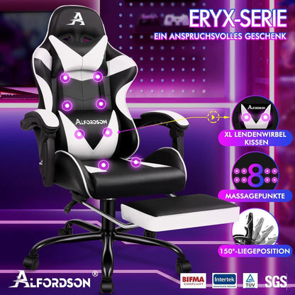 Gaming-Stuhl mit Massagepunkten und