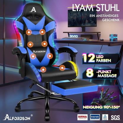Massage-Gaming-Stuhl mit