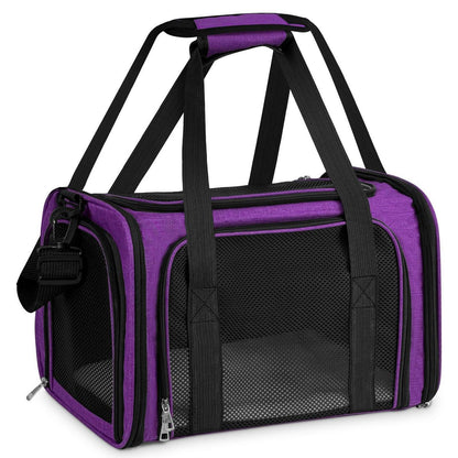 Faltbare Katzentransportbox L – Tragetasche für Katze & Hund 5kg