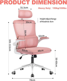 Ergonomischer Bürostuhl mit Schaukelfunktion und