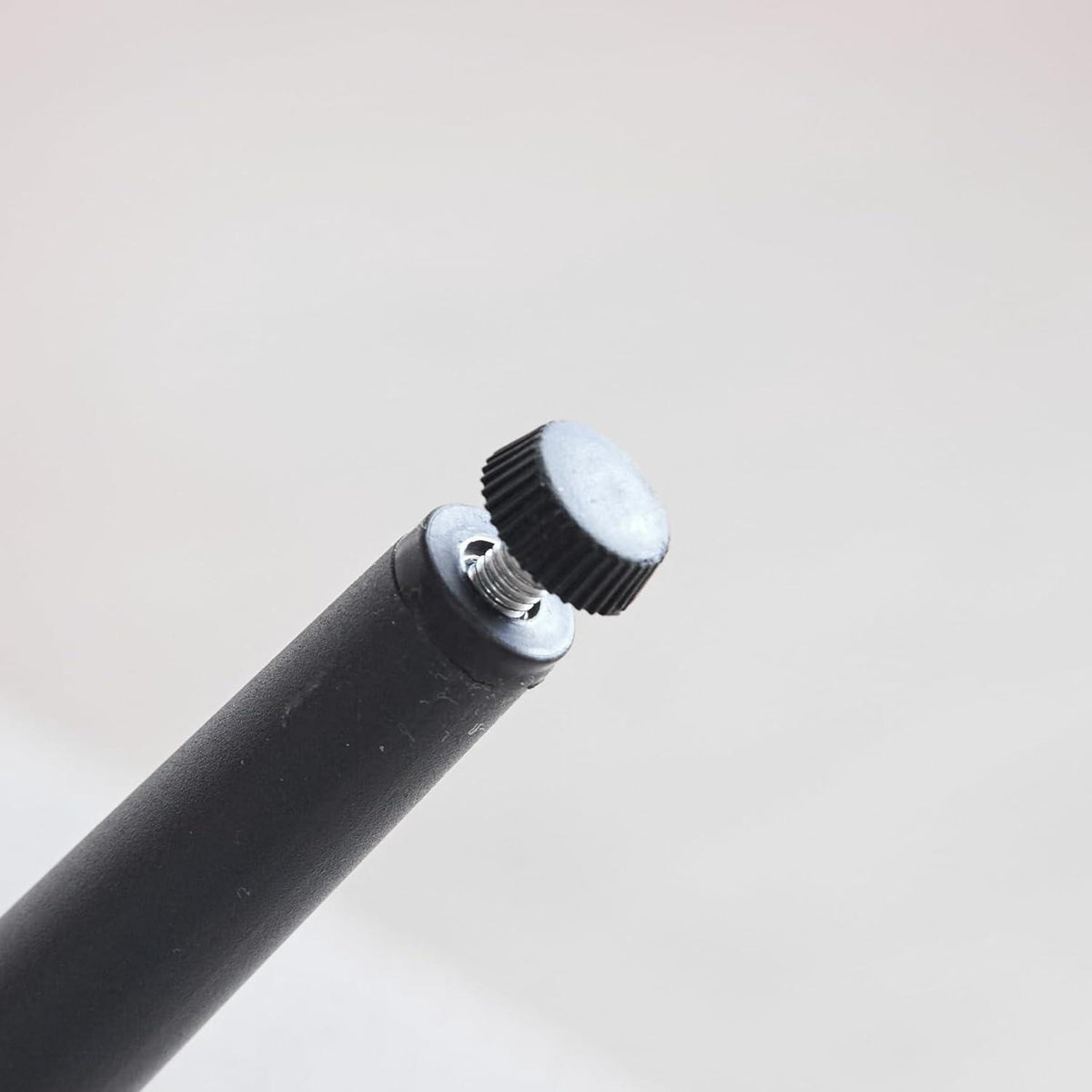 8 Esszimmerstühle Leinen Stoff Schwarz Metallbeine Beige
