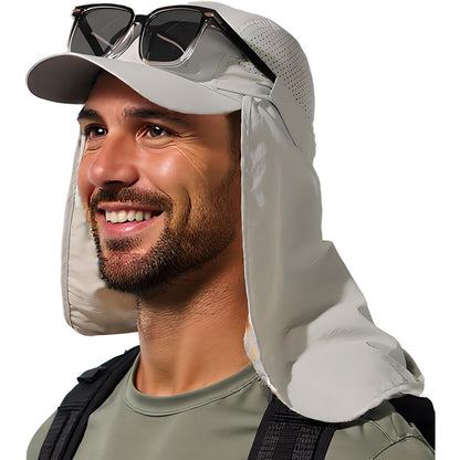 Baseball Cap Herren XL/XXL mit Nackenklappe & UV-Schutz