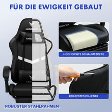 Bürostuhl Gaming Stuhl mit Fußstütze ergonomisch