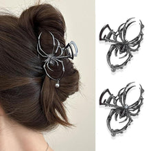 2er Pack Spinnen Haarklammer Metall Gothic Stil Haaraccessoires