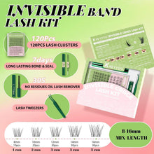 Venus Lash Clusters Kit – 120 Wimpern für natürlichen Look