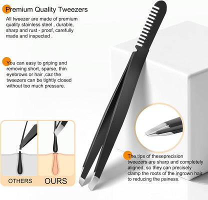Pinzette Nagelschneider Set Augenbrauen Haar Grooming Tool