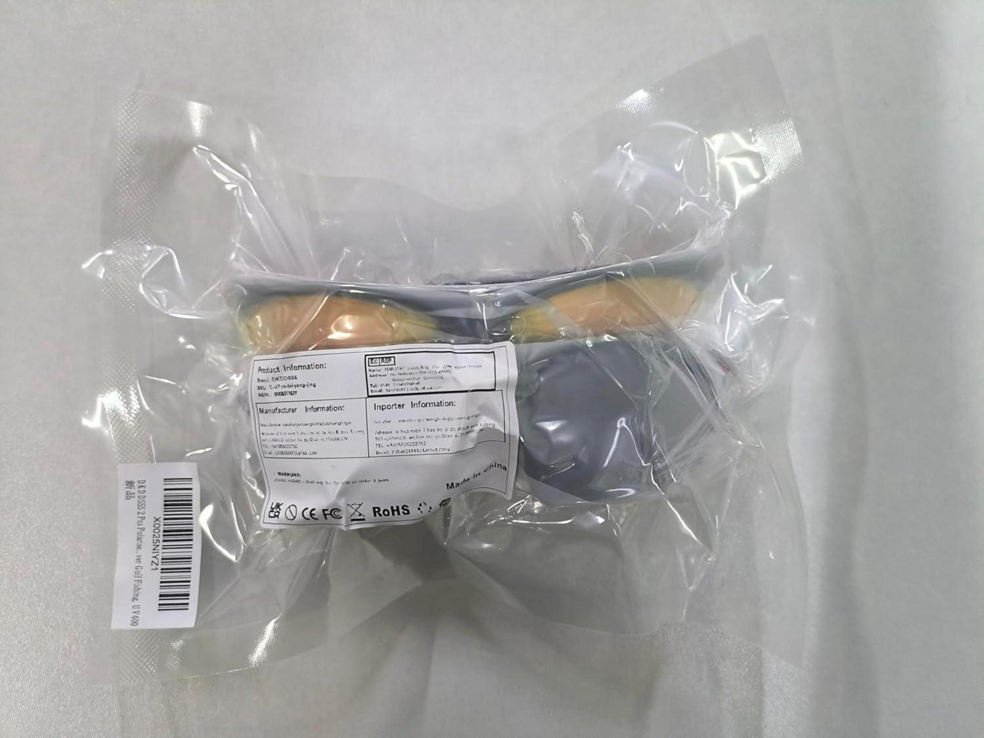 Polarisierte Sonnenbrille Herren/Damen UV400 Schutz 2er Set