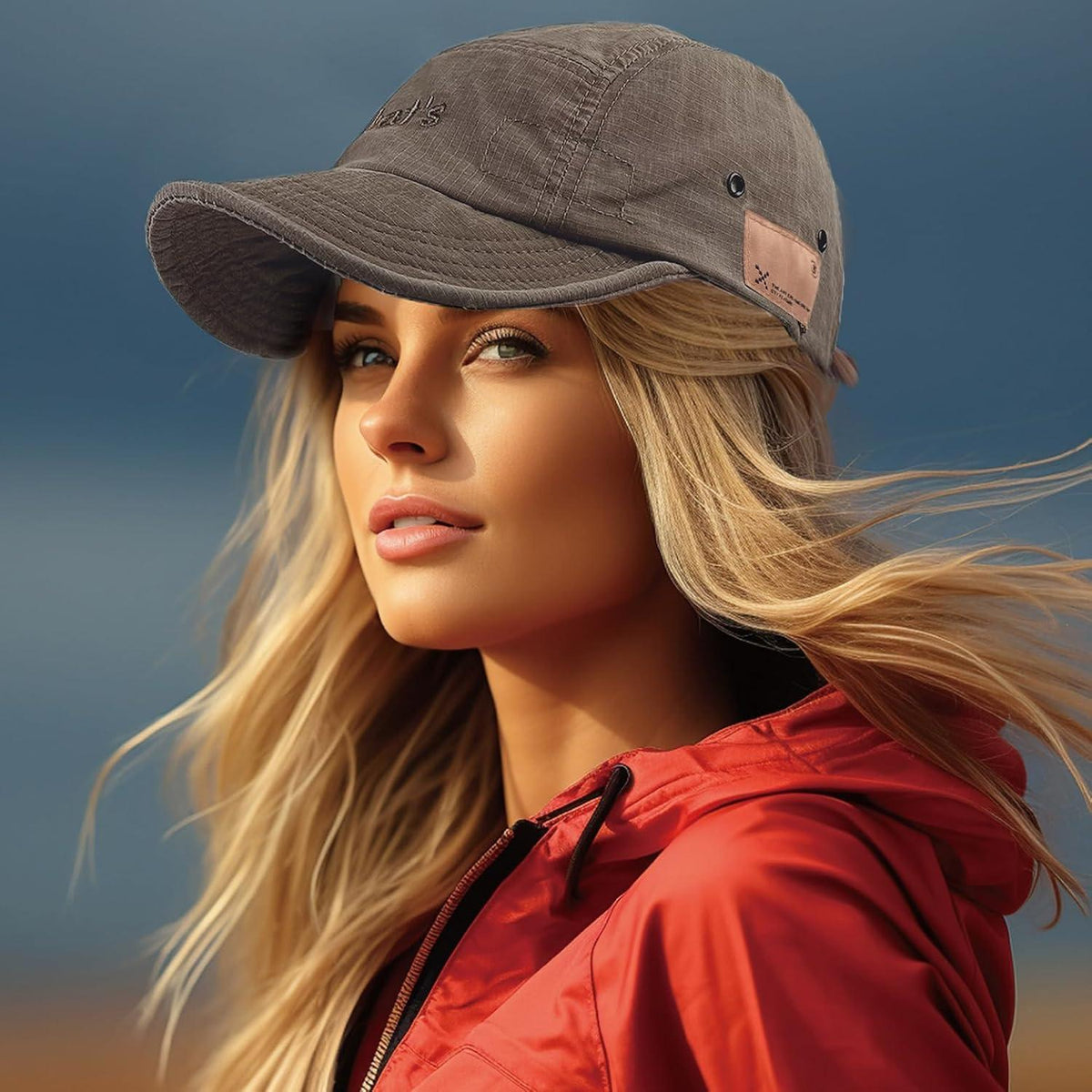 Baseball Cap Damen Baumwolle – Sonnenschutzhut mit Verstellbar