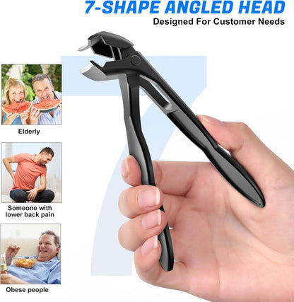 Nagelknipser für dicke Nägel, 2025 Angled Head Toe Nail