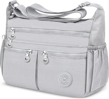 TEUEN Crossbody Bag Damen Große Kapazität Wasserdicht Nylon