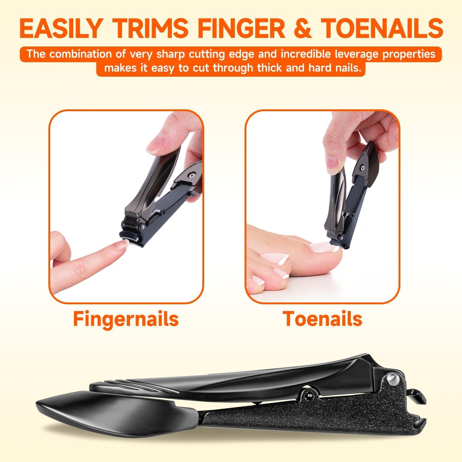 Nagelknipser Geschenk für Männer Vatertag Nail Clipper Auffangbehälter