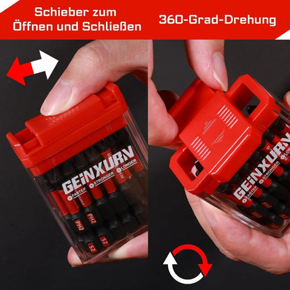 Schlagfeste Torx Schraubendreher Bits 45tlg. 50mm S2 Stahl magnetisch
