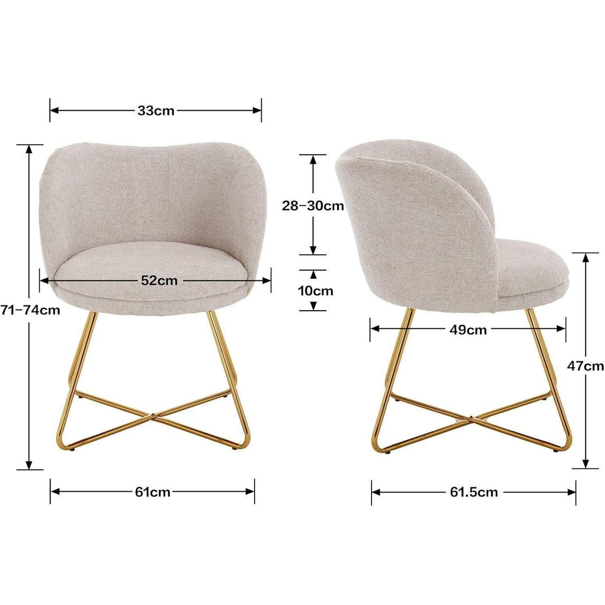 Chenille Loungesessel modern – Bequemer Akzentstuhl für Wohnzimmer