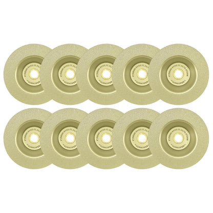 Diamant Schleifscheibe 10er Set 125mm für Stein & Fliesen