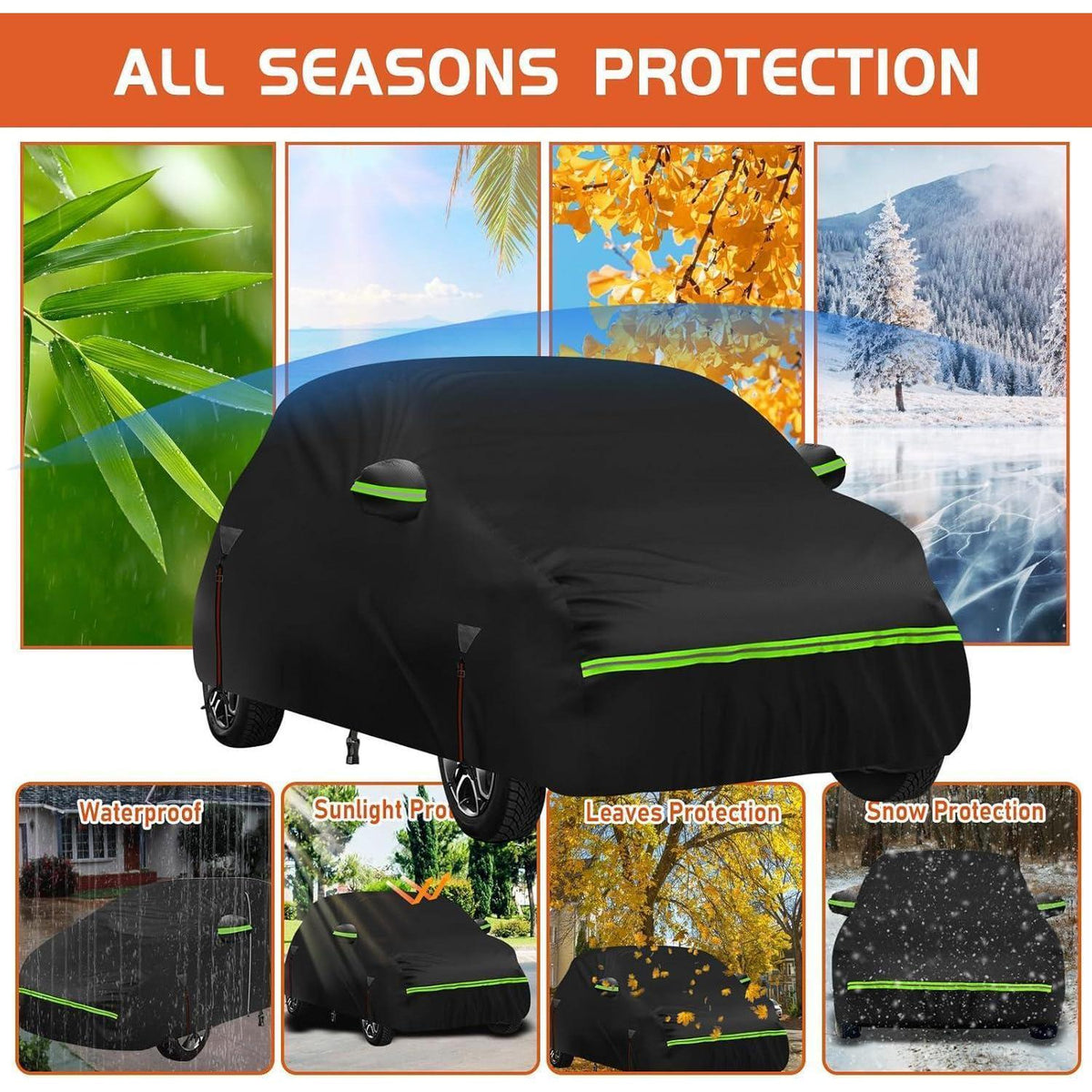 Autoabdeckung wasserdicht Smart Fortwo W453 2015-2024