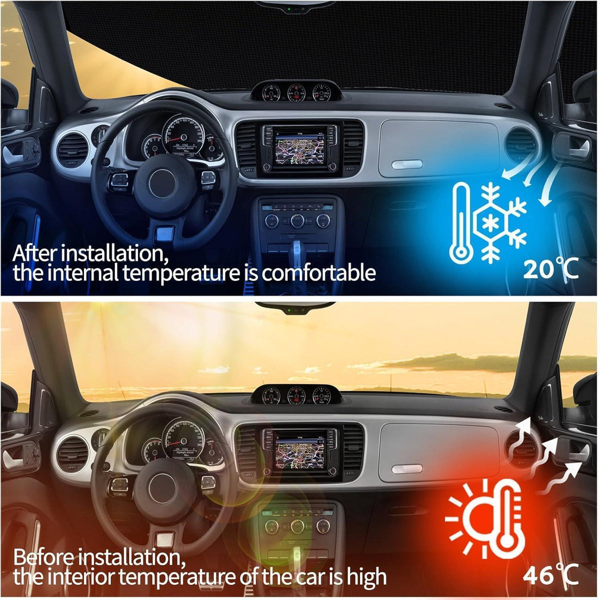 Autoabdeckung wasserdicht Smart Fortwo W453 2015-2024