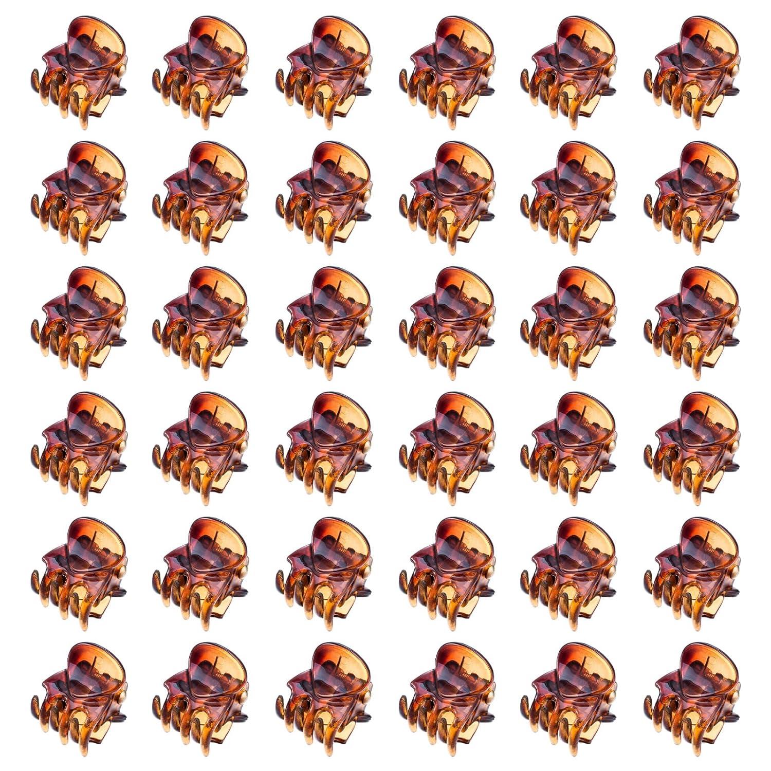 36er Mini Haarklammern Set Blumendesign Haarschmuck