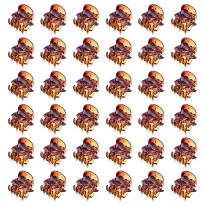 36er Mini Haarklammern Set Blumendesign Haarschmuck