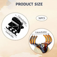 Mini Haarklammern 36 Stück Damen Mädchen Blumen Haarspangen