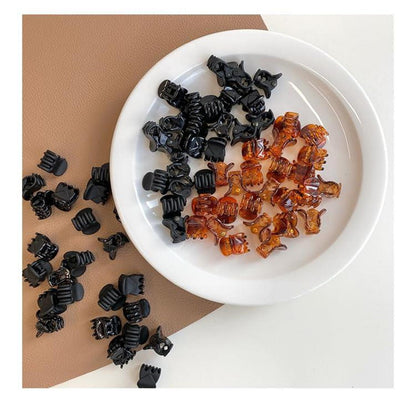 36 Mini Haarklammern Haarspangen Damen Mädchen Blumen Haarschmuck