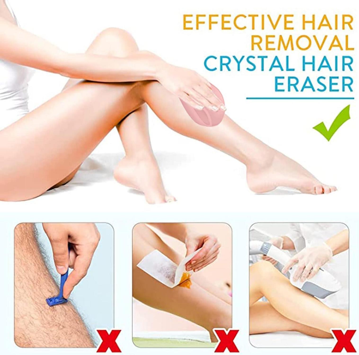 Nano Crystal Haarentferner Schmerzlos Damen Herren Epilierer