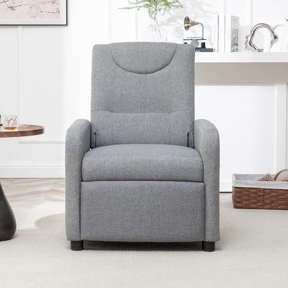 Relaxsessel mit Liegefunktion – Grau, Ergonomisch & Bequem