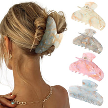 Große Akryl-Haarspangen Haarspange Claw Clip Set