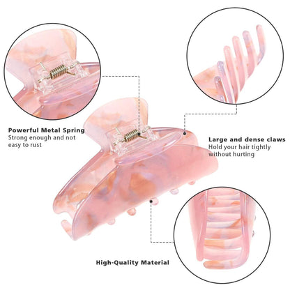 Große Akryl-Haarspangen Haarspange Claw Clip Set