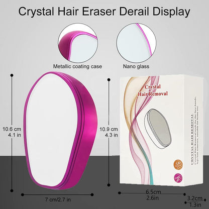 Nano Crystal Haarentferner für Damen und Herren - Schmerzloser