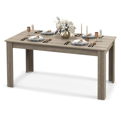 Holz Esstisch 160x80cm – Modern & Stabil für 4 Personen