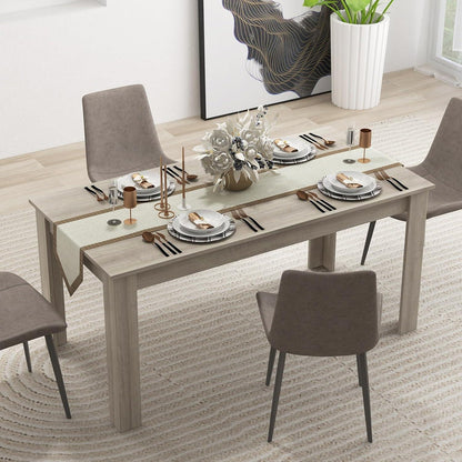 Holz Esstisch 160x80cm – Modern & Stabil für 4 Personen