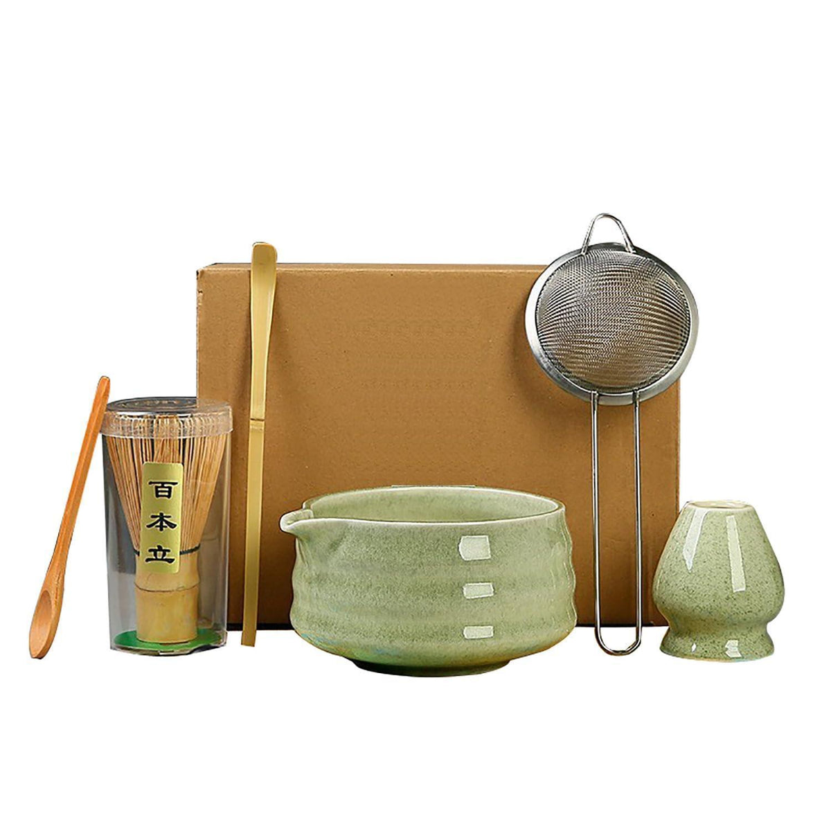 Matcha Tee Set 6-teilig – Japanisches Tee-Set für Anfänger