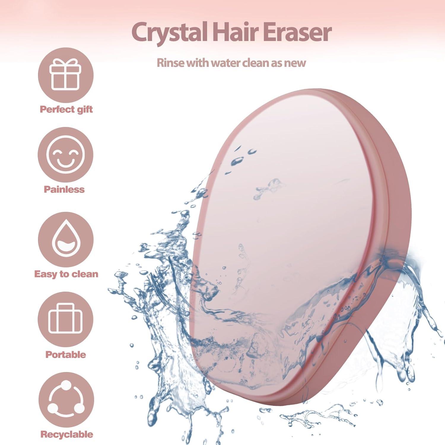 Nano Crystal Haarentferner für Damen und Herren - Schmerzlose Haarentfernung für Körper und Peeling