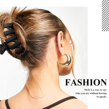 Haarspangen Set Damen Matte Große Haarklammern Stylische