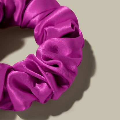 LILYSILK Seide Haarringe Pferdeschwanzhalter Haargummis MEHRWEG blau