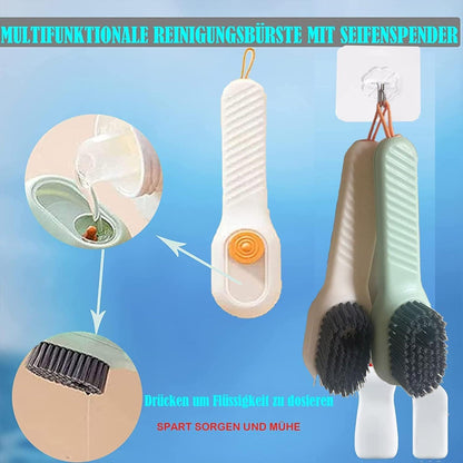 Fußmassagegerät und Schuhbürsten Set mit Akupressurringen